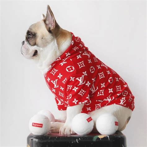 supreme louis vuitton dog|supreme x louis vuitton hoodie.